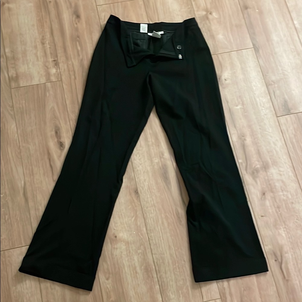 Black Wide-Leg Trousers